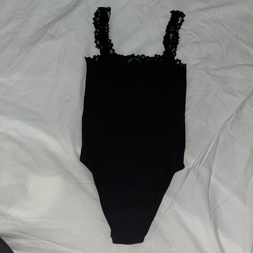 Zara lace and ribbed bodysuit!